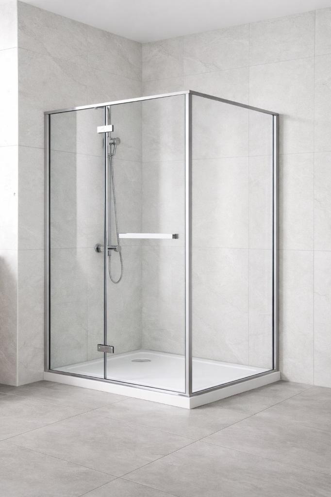 Stijlvolle douchehoek 140x90 - nieuw - 950 euro nieuwprijs, Huis en Inrichting, Badkamer | Badkamermeubels, Nieuw, Overige typen