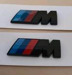2 logos latéraux pour garde-boue Bmw M > noir/arg, Droite, Garde-boue, BMW, Enlèvement ou Envoi