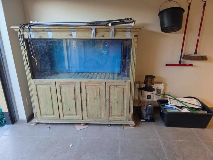 Aquarium récifal 600 l, Dieren en Toebehoren, Vissen | Aquaria en Toebehoren, Gebruikt, Leeg aquarium, Ophalen