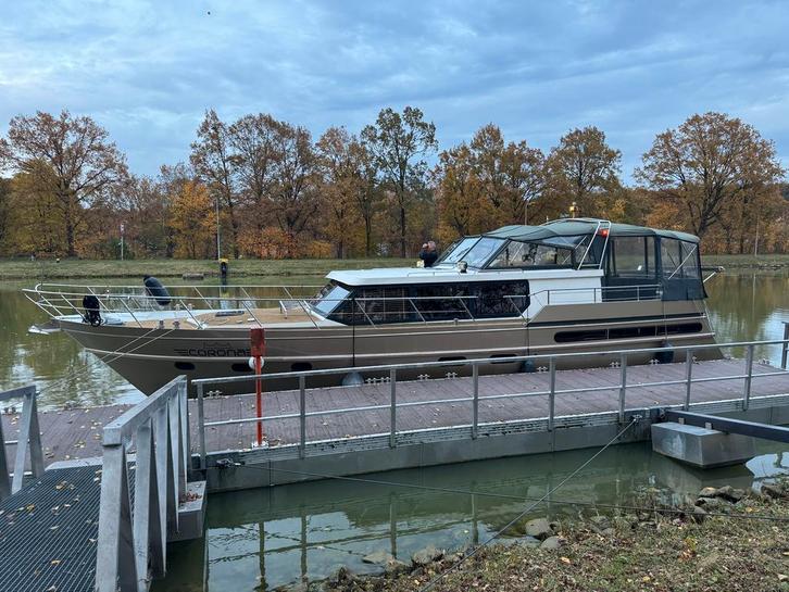 Van der Heijden Elegance 1500 cabrio. 2000. Bewoning., Watersport en Boten, Motorboten en Motorjachten, Gebruikt, Staal, 12 meter of meer