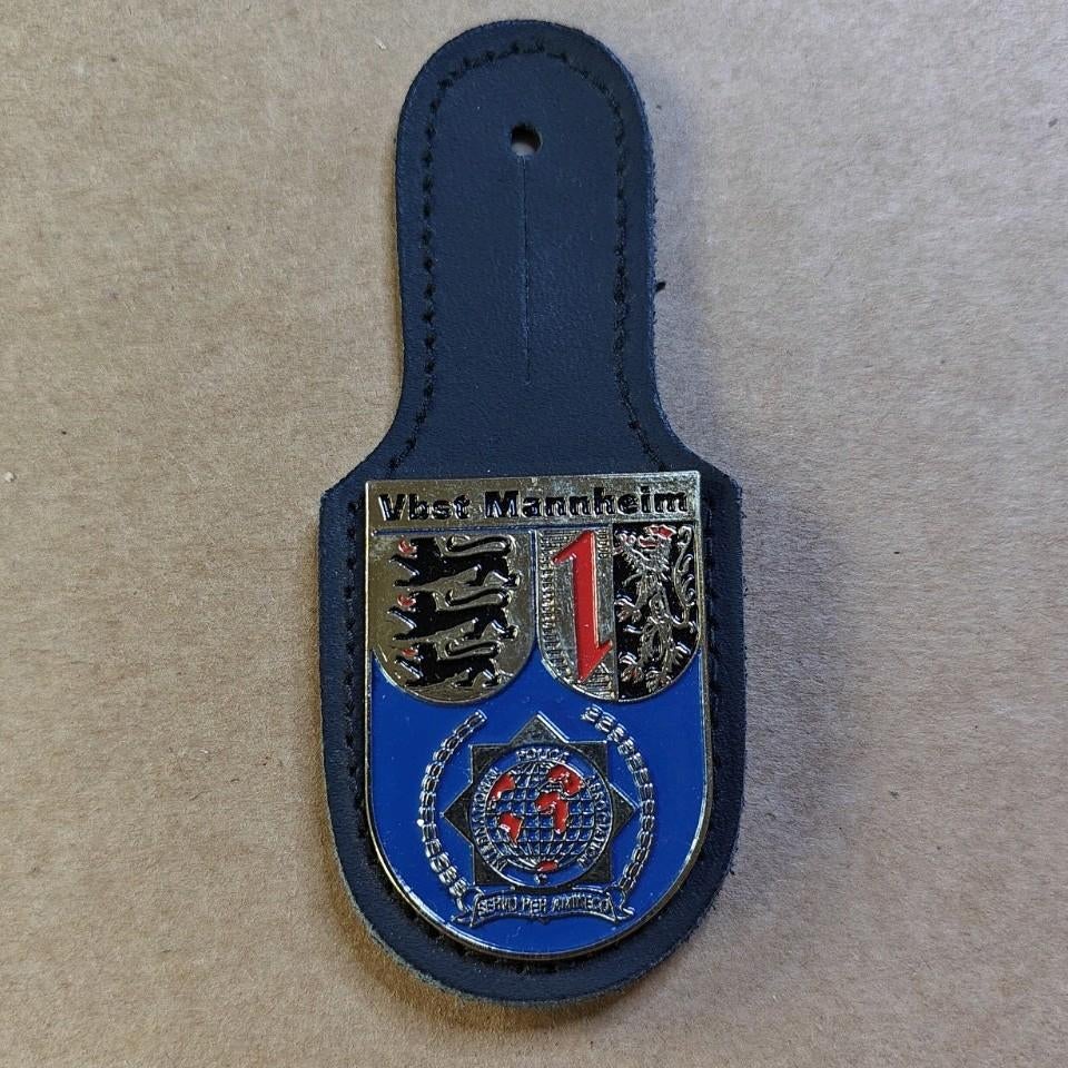 Borsthanger Vbst Mannheim, Ophalen of Verzenden, Overige soorten, Embleem of Badge