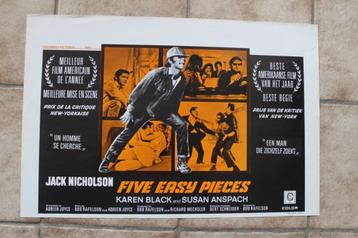 filmaffiche Jack Nicholson Five Easy Pieces filmposter beschikbaar voor biedingen
