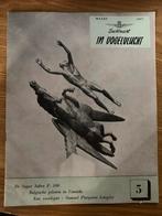 Magazine de l'armée de l'air belge « Une vue d'oiseau » 1957, Livre ou Revue, Armée de l'air, Enlèvement ou Envoi