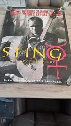Concert Poster Sting, Verzamelen, Posters, Ophalen of Verzenden, Zo goed als nieuw