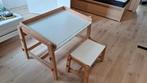 Ikea Flisat kinderbureau en bankje, Kinderen en Baby's, Kinderkamer | Tafels en Stoelen, Ophalen, Zo goed als nieuw
