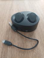 Zwarte BLUETOOTH oortjes incl laadstation, Audio, Tv en Foto, Hoofdtelefoons, Bluetooth, Zo goed als nieuw, Ophalen