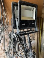 Werflampen - 2 stuks, Ophalen, Gebruikt, Met statief, Lamp met armatuur
