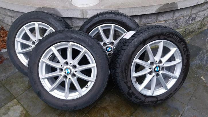 16 inch BMW Velgen (Type BM274) + Goodyear Winterbanden, Auto-onderdelen, Banden en Velgen, Velg(en), Winterbanden, 16 inch, Personenwagen