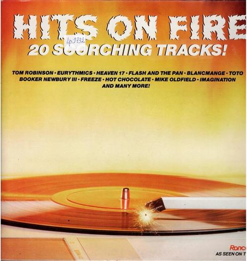 Vinyl, LP   /   Hits On Fire - 20 Scorching Tracks!, Cd's en Dvd's, Vinyl | Overige Vinyl, Overige formaten, Ophalen of Verzenden
