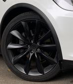 Tesla model X 22 inch Onyx + Pirelli, 265 mm, Banden en Velgen, Gebruikt, Personenwagen