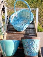 Tuindecoratie turquoise, Ophalen, Zo goed als nieuw