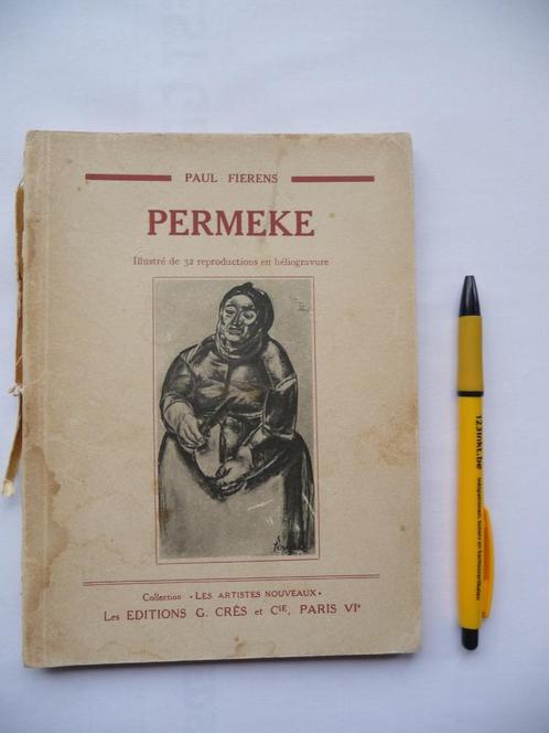 CONSTANT PERMEKE - KUNSTBOEK UIT 1930 !!, Boeken, Kunst en Cultuur | Beeldend, Gelezen, Schilder- en Tekenkunst, Ophalen of Verzenden