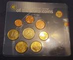Set euros first official issue of the coins belgium 2002, Ophalen of Verzenden