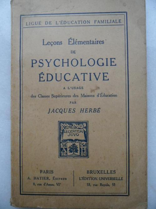 Psychologie éducative, Livres, Psychologie, Utilisé, Psychologie du développement, Enlèvement ou Envoi
