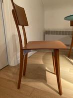 Zanotta stoelen (en tafel), Ophalen, Bruin, Design, Leer