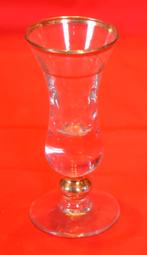 verre a liqueur sur pied rehaut doré (18), Enlèvement ou Envoi