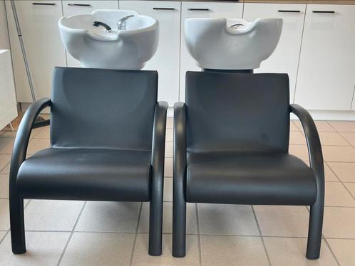 2 wasstafels en 2 kappersstoelen, Elektronische apparatuur, Persoonlijke Verzorgingsapparatuur, Ophalen