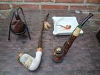 ik bied aan = lot oude spullen van opa...pijpen, Antiek en Kunst, Ophalen of Verzenden