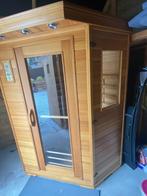 infrarood cabine met magnesiumstralers, Ophalen, Zo goed als nieuw, Infrarood, Complete sauna