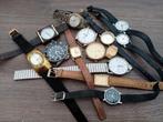 Lot horloges Rolex Pontiac Junghans Seiko enz, Handtassen en Accessoires, Met bandje, Verzenden, Polshorloge, 1960 of later