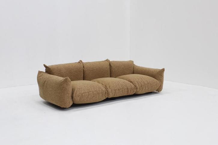 Vintage Marenco 3 seater Sofa Mario Marenco for Arflex, Antiek en Kunst, Antiek | Meubels | Stoelen en Sofa's, Ophalen