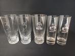 Zeldzaam oude bierglazen brouwerij 3 Fonteinen gueuze, Verzamelen, Ophalen of Verzenden