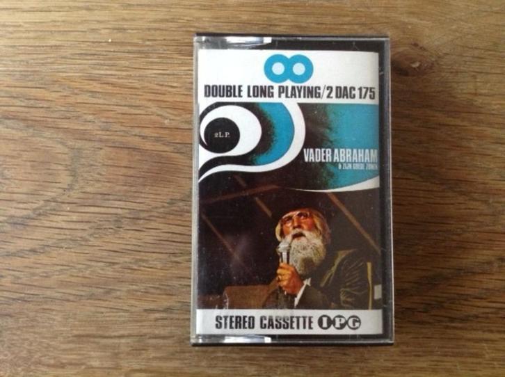 muziekcassette vader abraham & zijn goede zonen, Cd's en Dvd's, Cassettebandjes, Origineel, Nederlandstalig, 1 bandje, Ophalen of Verzenden