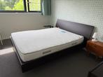 Tweepersoonsbed 160x200 met lattenbodem + matras + commode, Huis en Inrichting, Ophalen, Gebruikt, Tweepersoons, Bedbodem