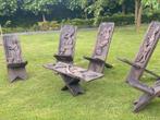 Afrikaanse set stoelen en tafel, Ophalen