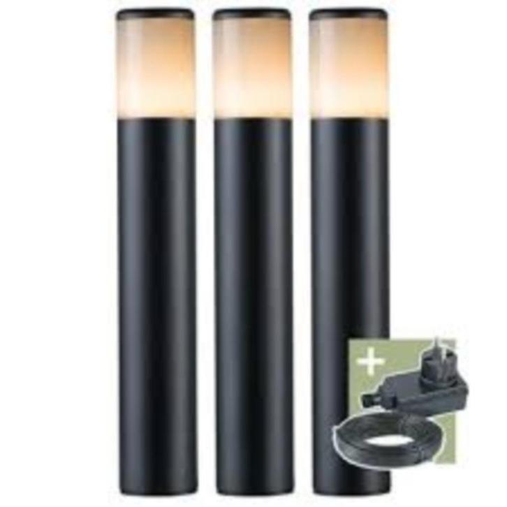 4 x Ledvance Smart + Wifi Tuinpaal, RGB+W / IP44, Tuin en Terras, Buitenverlichting, Nieuw, Staande lamp, Aluminium, Smartlamp