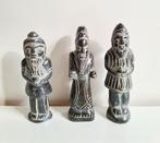Drie oude oosterse spekstenen beeldjes, Ophalen of Verzenden