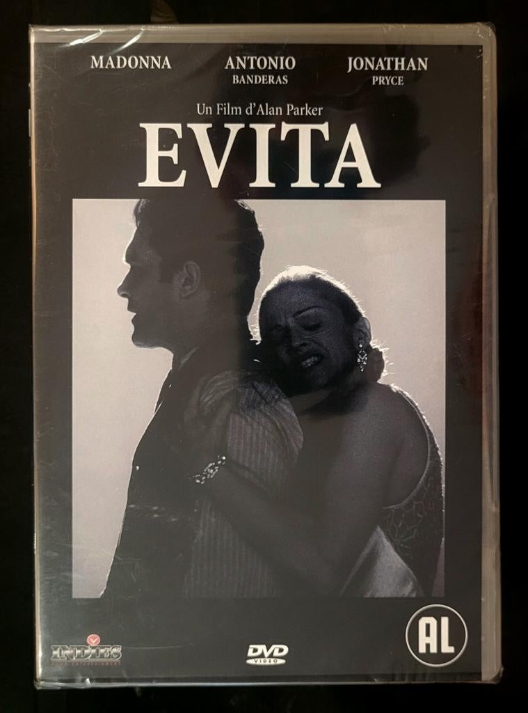 DVD du film Evita - Madonna / Antonio Banderas, CD & DVD, DVD | Drame, Neuf, dans son emballage, Drame, Tous les âges, Enlèvement ou Envoi