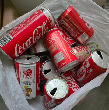 Coca Cola blikjes vintage beschikbaar voor biedingen