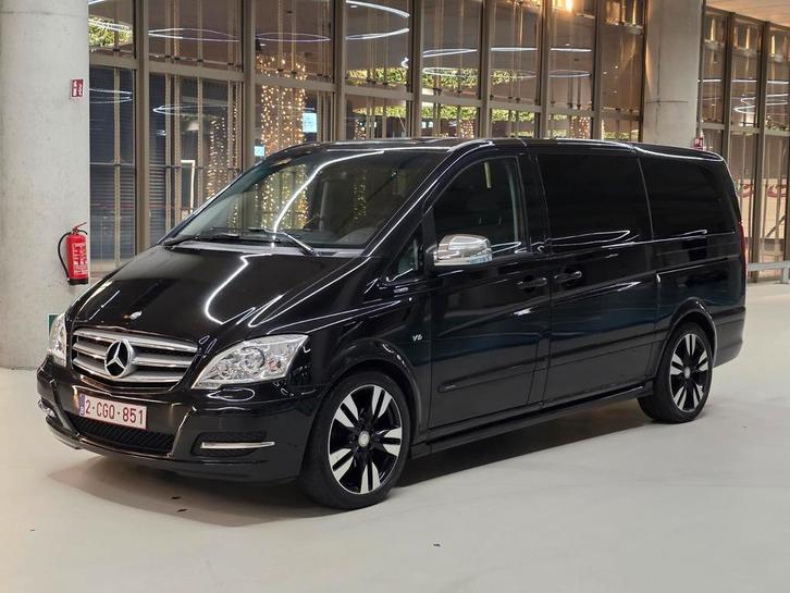 Mercedes Viano 3.0 V6 avantgarde  dubbelcabine Lichtevracht, Auto's, Mercedes-Benz, Bedrijf, Te koop, Viano, 360° camera, ABS