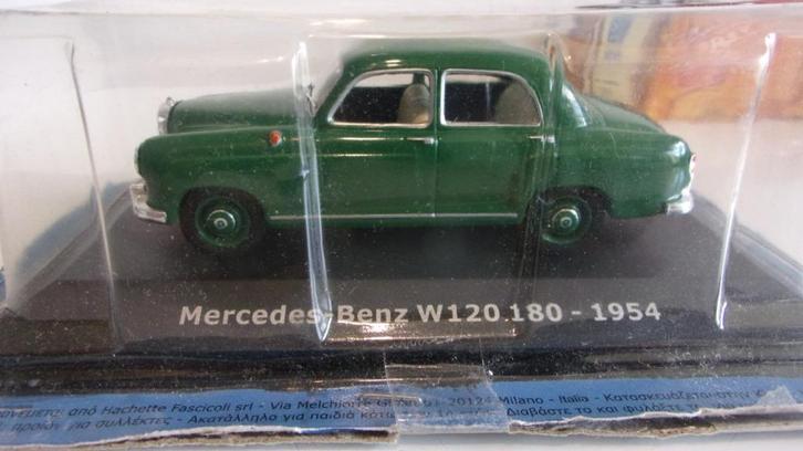 MERCEDES 180 1954.Neuve en blister.1/43 HACHETTE, Hobby en Vrije tijd, Modelauto's | 1:43, Zo goed als nieuw, Auto, Overige merken