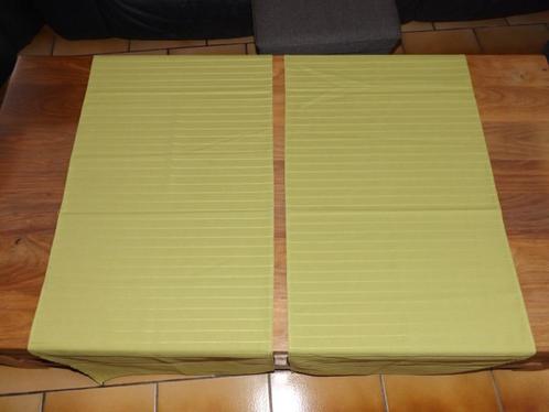 Lot 2 chemins table verts pomme 48 x 136 cm Neufs, Huis en Inrichting, Tafelkleden, Nieuw, Ophalen of Verzenden