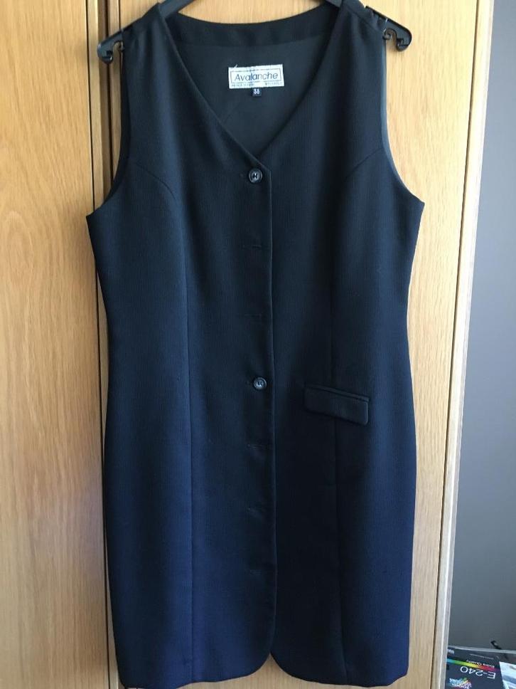 Kleed Avalanche zwart of overgooier maat 38, Kleding | Dames, Jurken, Nieuw, Maat 38/40 (M), Zwart, Boven de knie, Ophalen of Verzenden