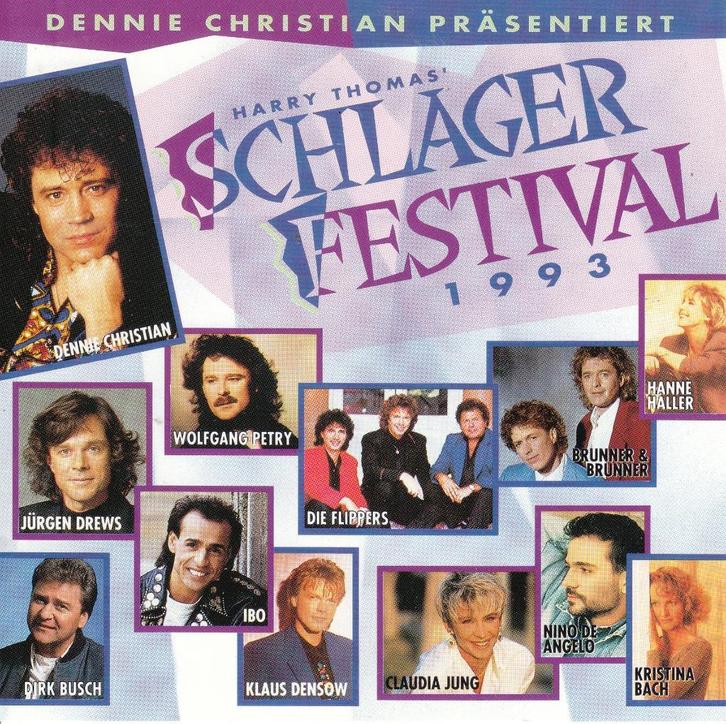 Schlagerfestival 1993: Dennie Christian, Flippers, Claudia J, Cd's en Dvd's, Cd's | Verzamelalbums, Pop, Verzenden