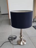 Staanlamp met donkerblauwe kap - stekkersnoer, Enlèvement ou Envoi, Utilisé