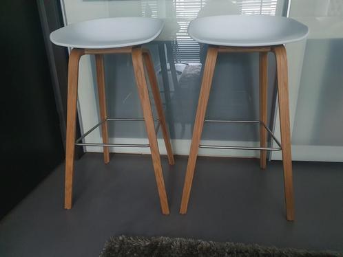 ***4x HAY about a stool AAS32 barkrukken- 75 cm ***, Huis en Inrichting, Barkrukken, Zo goed als nieuw, 60 tot 90 cm, Hout, Kunststof