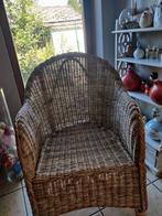 Fauteuil en rotin, Ophalen of Verzenden, Gebruikt, Rotan