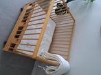 Babypark op wieltjes met boxkleed en omranding, Kinderen en Baby's, Ophalen, Gebruikt, Vierkant, Boxkleed
