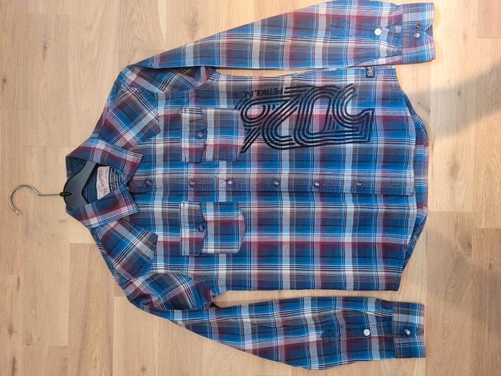 Geruite hemdjes maat 152-158 (6 st. - samen of afzonderlijk), Kinderen en Baby's, Kinderkleding | Maat 152, Zo goed als nieuw