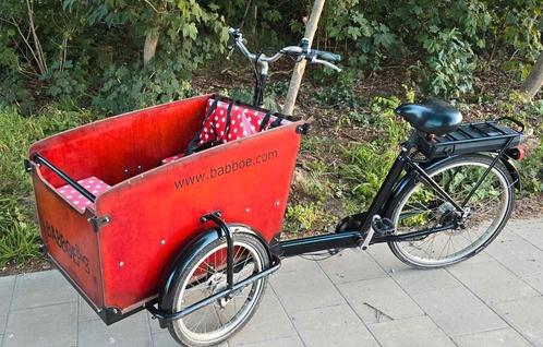 Elektrische bakfiets Babboe big, Fietsen en Brommers, Fietsen | Bakfietsen, Zo goed als nieuw, Ophalen