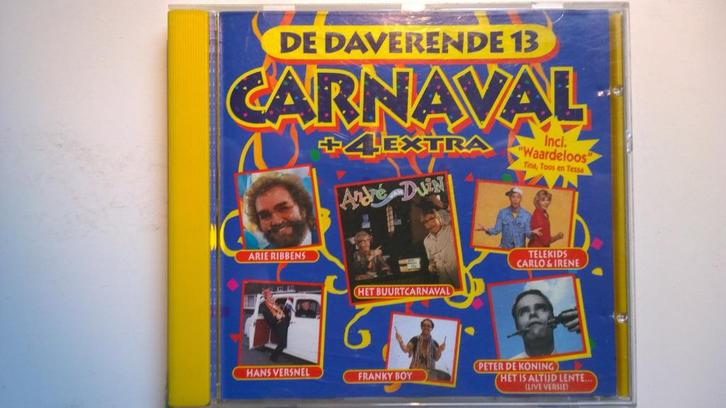 De Daverende 13 Carnaval + 4 Extra, Cd's en Dvd's, Cd's | Verzamelalbums, Zo goed als nieuw, Nederlandstalig, Verzenden