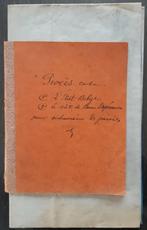 1899+Max Lohest+Moignelee+Oud plan+Auvelais+Tamines+Spy+, Boeken, Overige typen, MAX LOHEST ET VAN CUTSEM, Zo goed als nieuw, 1800 tot 2000