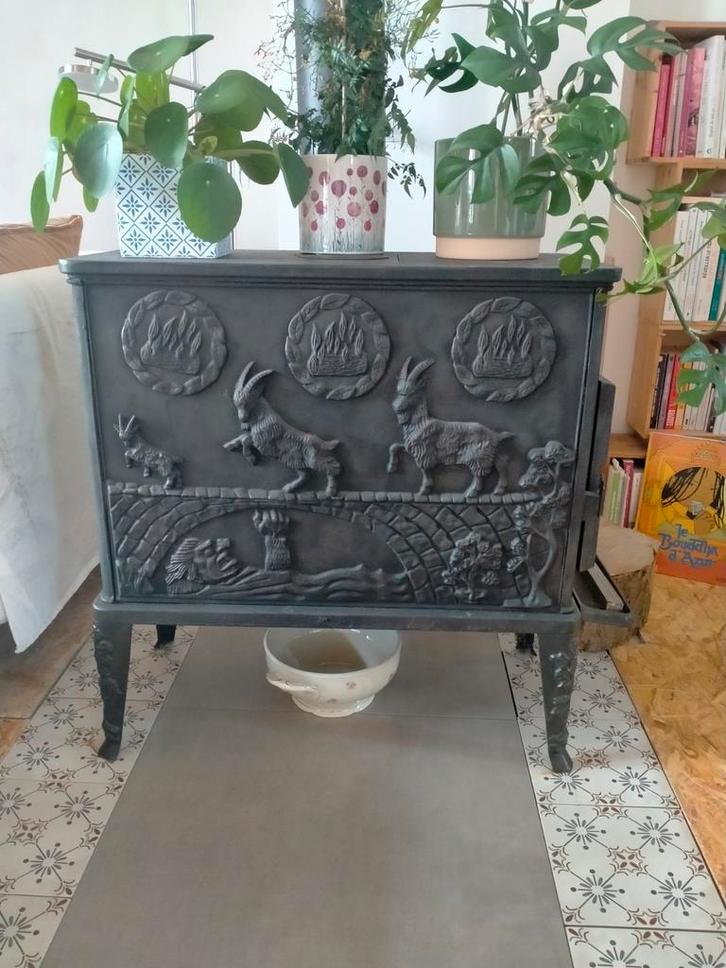 Poêle à bois Dovre 300cb 11kw, Huis en Inrichting, Kachels, Gebruikt, Vrijstaand, Houtkachel, Hout, Ophalen