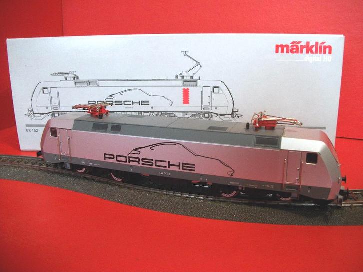 Locomotief „PORSCHE” - MÄRKLIN 39352 - DIGITAAL - H0 - 1:87, Hobby en Vrije tijd, Modeltreinen | H0, Zo goed als nieuw, Locomotief
