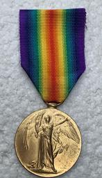 Medaille, Groot-Brittannië, Victory Medal 14-18, Op naam, Ophalen of Verzenden, Landmacht, Lintje, Medaille of Wings