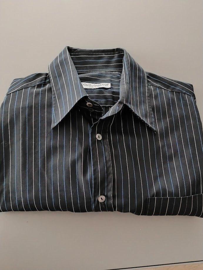 CHEMISE EN COTON D&G DOLCE & GABBANA 44, Vêtements | Hommes, Chemises, Comme neuf, Tour de cou 43/44 (XL), Autres couleurs, Enlèvement ou Envoi